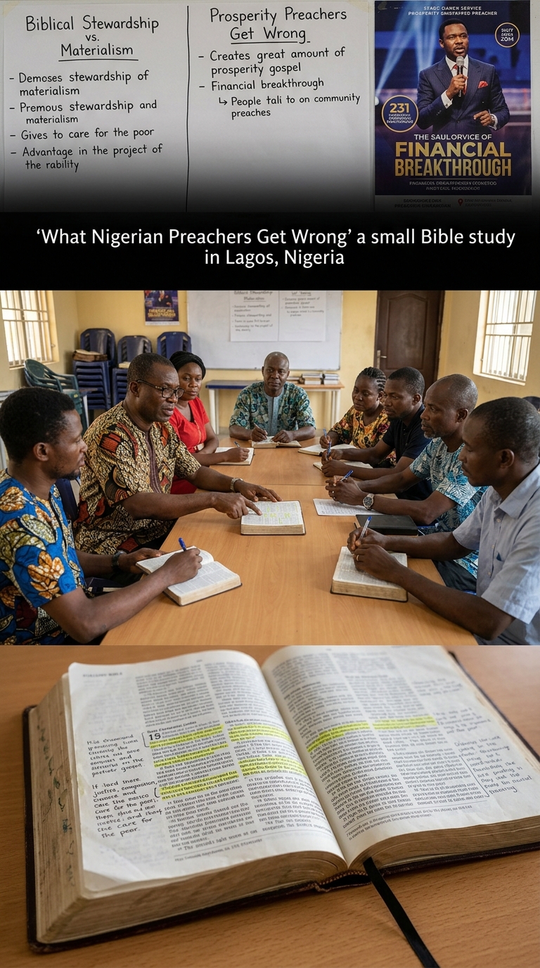 What the Bible Really Teaches About Poverty — And What Nigerian Preachers Get Wrong