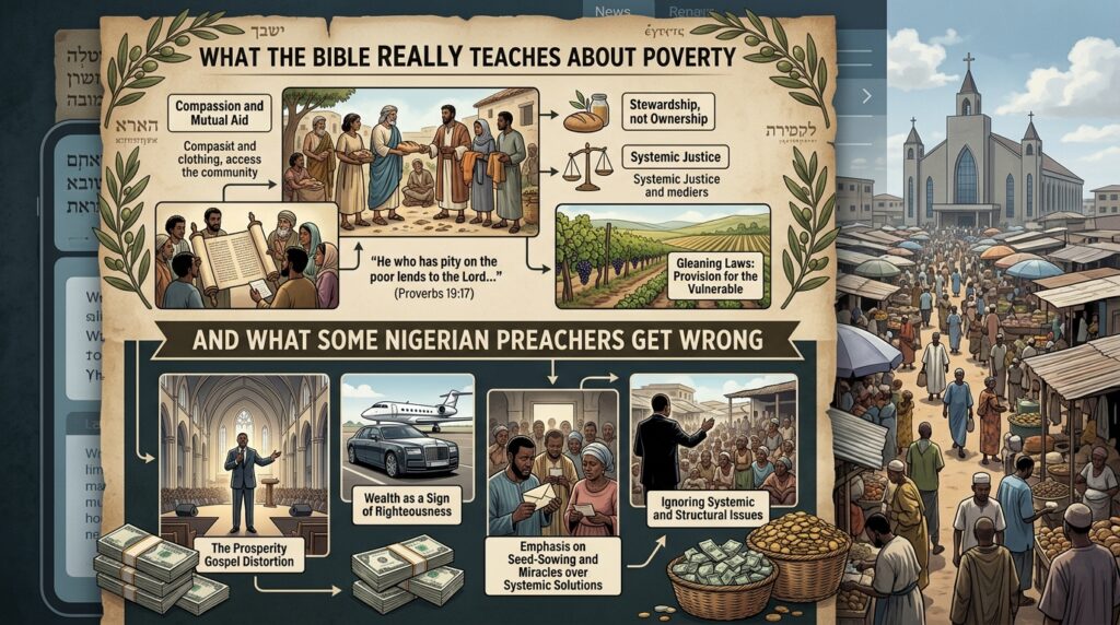 What the Bible Really Teaches About Poverty — And What Nigerian Preachers Get Wrong