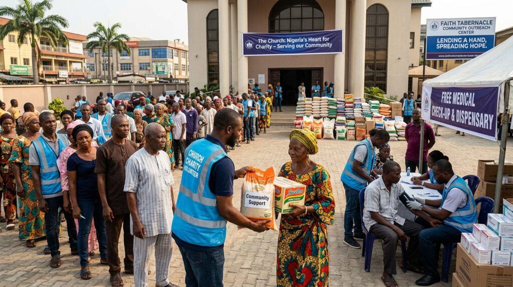 "How the Nigerian Church Became the Nation's Biggest Charity