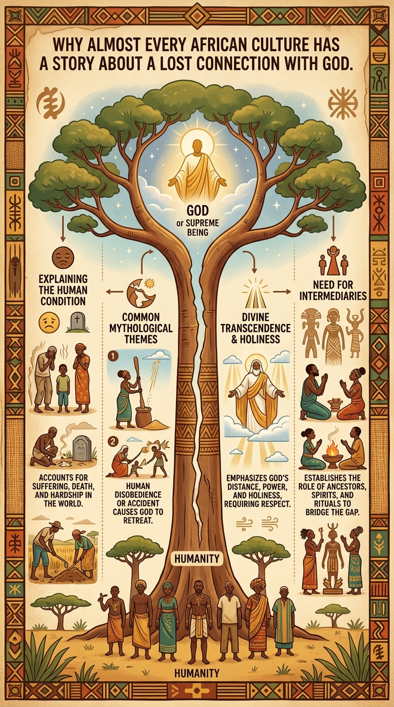 Why Almost Every African Culture Has a Story About a Lost Connection With God